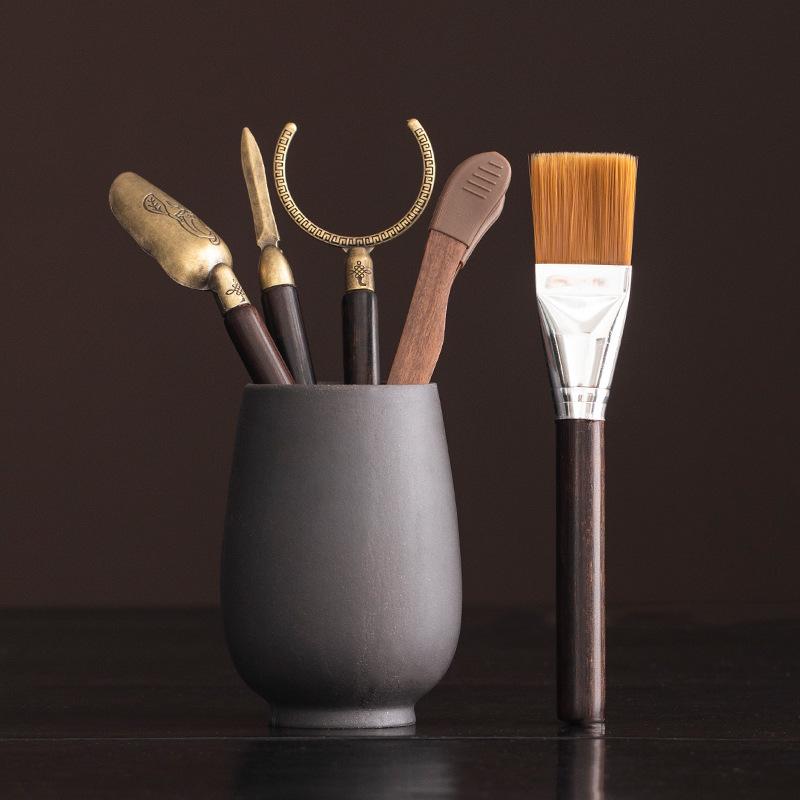 Tea Ceremony Accessories Set Kung Fu Tea Set Accessories Daquan Tea Brewing Tools Tea Leak Tea Pen Tea Clip Tea Scissors