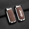 Compatible Jeep Key Case for Compass, Renegade, Cherokee, Grand Commander, Grand Cherokee