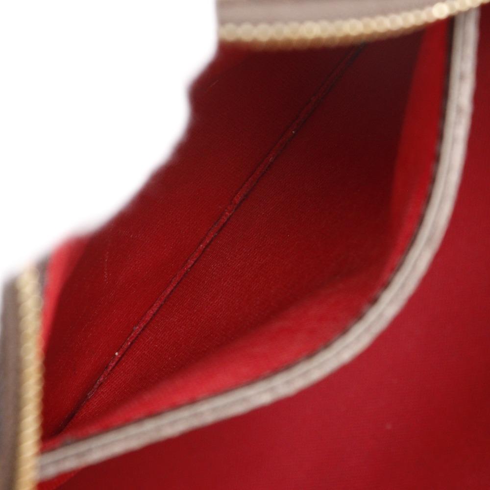 LOUIS VUITTON Rivington PM Tote Bag N41157 Brown Damier canvas Women Used