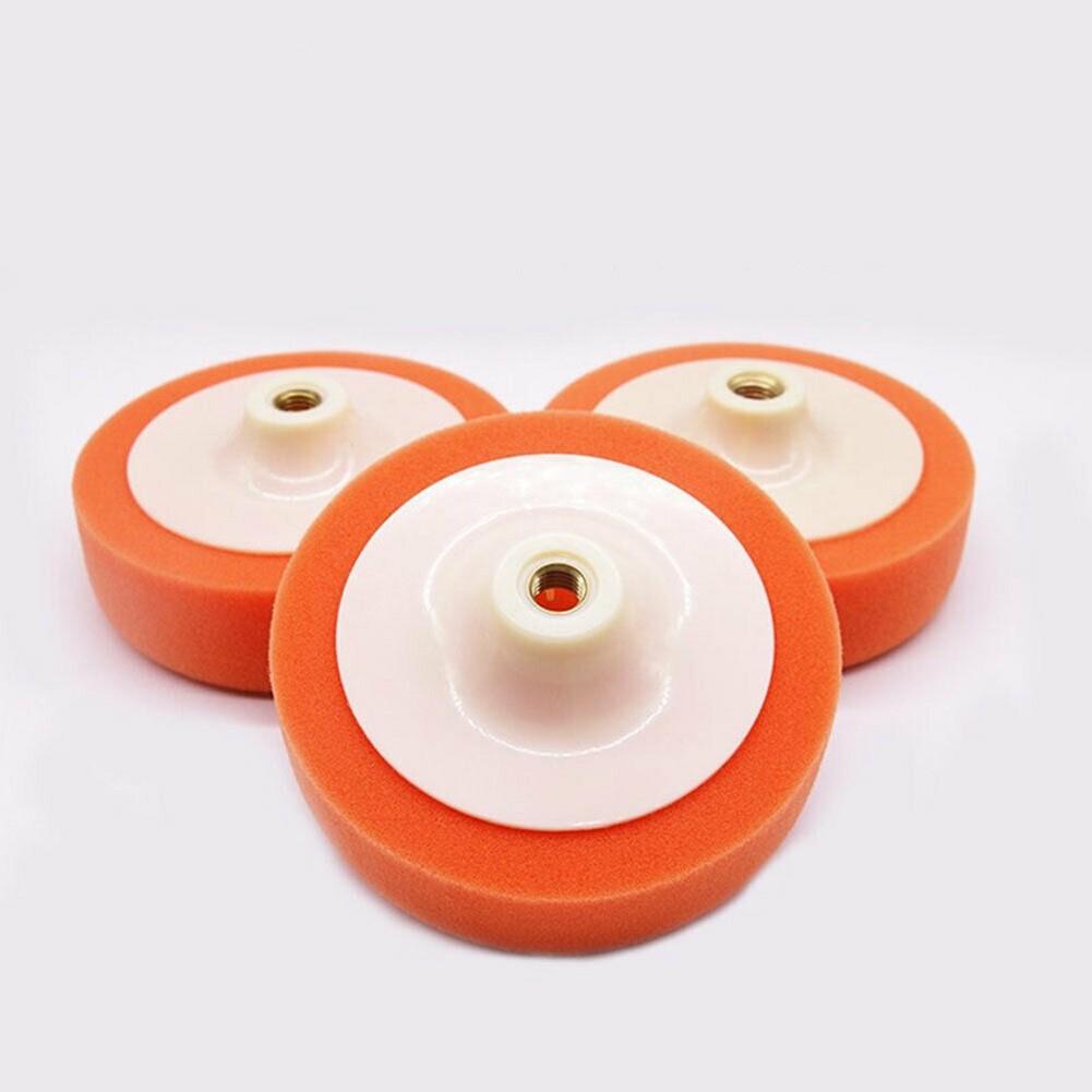 3pcs Car Polishing Sponge Buffing Pads for M14 Thread 6 Inch Diameter Soft Foam Polishing Heads for Vehicle Detailing
