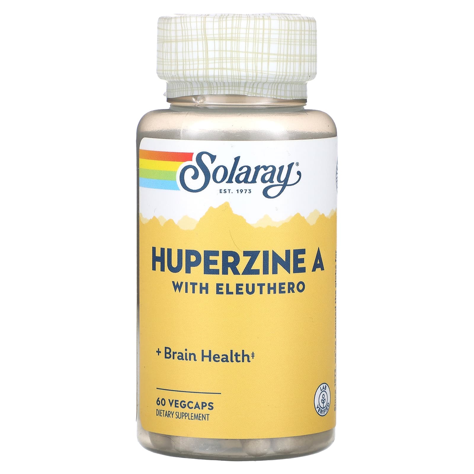 

Solaray, Huperzine A containing acanthus root, 60 veggie capsules