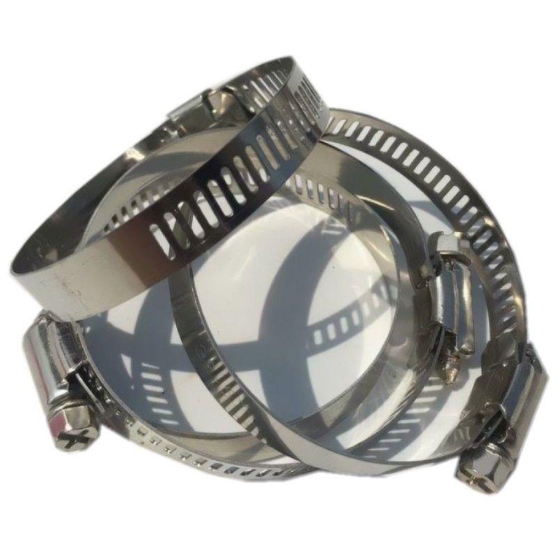 Stainless Steel Hose and Pipe Clamp for 1-Inch Water or Gas Pipes