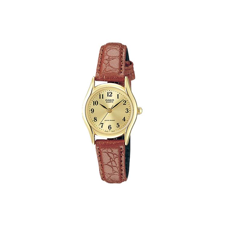 CASIO Women s Standard Series Gold Watch LTP-1094Q-9B LTP-1094Q-9B Brown Case