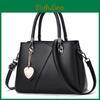 Large Atmospheric Women's Handbag Casual Mom Bag Korean Style Color-blocked Shoulder Crossbody Bag