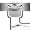 Stainless Steel Sink Strainer Fine Mesh Anti-Clogging with Easy-Lift Handle for Home RV Kitchen Bathroom Drain Filter