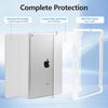 Case For Ipad 9/8/7 (2021/2020/2019 10.2-Inch), With Pen Holder, Transparent Back Cover