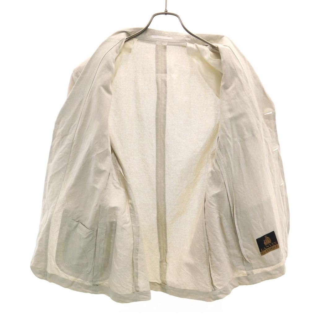 LANVIN CLASSIQUE 90s Old tailored jacket 46 beige Men's Used