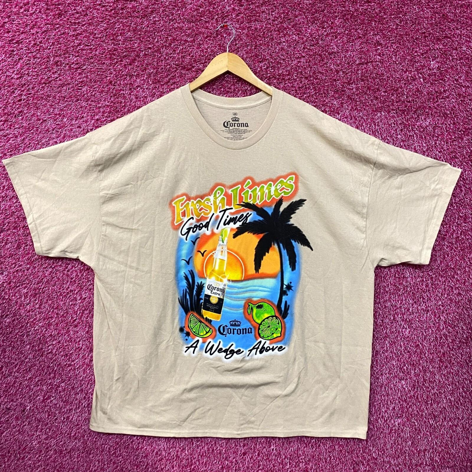 Футболка Corona Beer Промо Свежие Лаймы S