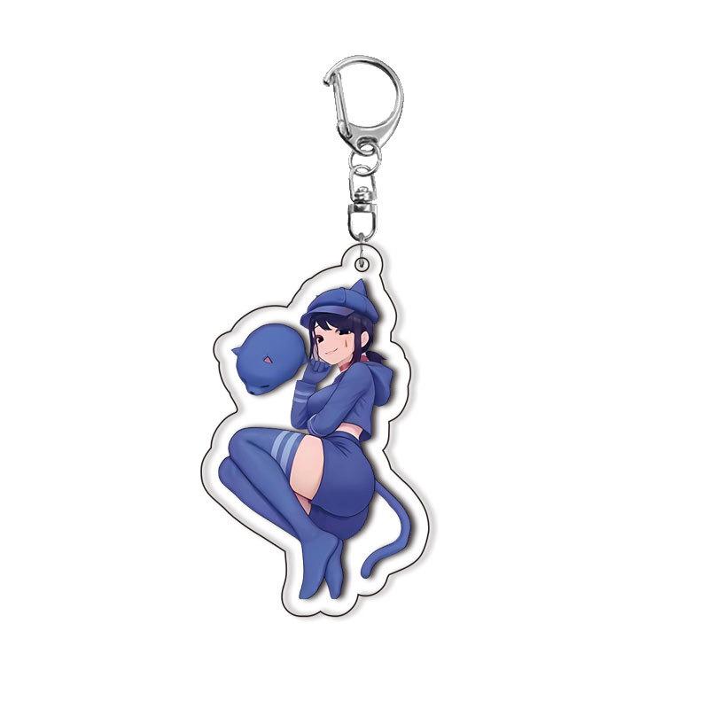 

Cartoon Anime MiSide Game Character Acrylic Keychain Accessories Ornaments Girls Boys Kawaii Cute Backpack Charm Jewelry Gifts about 5cm