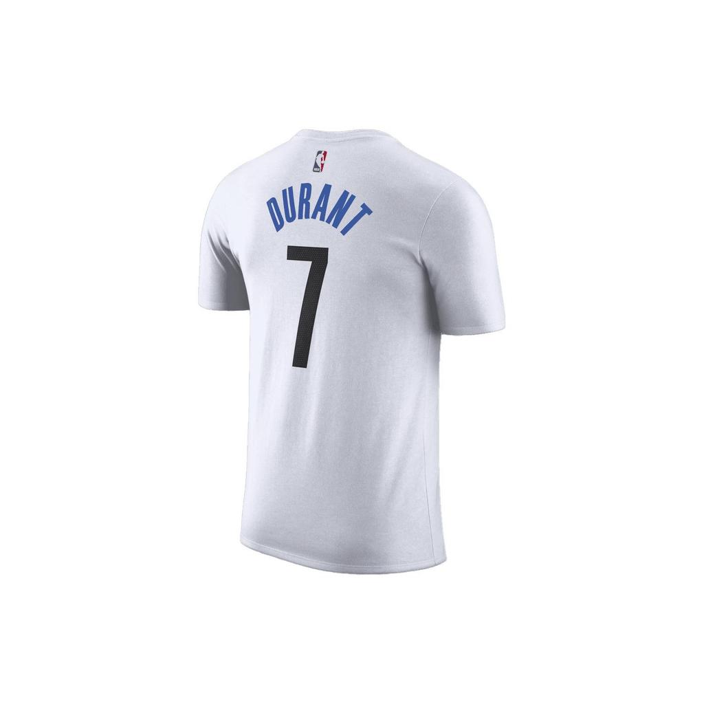 Nike x NBA Brooklyn NETS Kevin Durant T-Shirt 'White' Men's DV5975-101