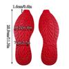 1 Pair Cuttable Rubber Sole Stickers Non-Slip Shoe Soles Wear Resistant Shoes Soles Pads Replaceable Sneakers Outsole Protector