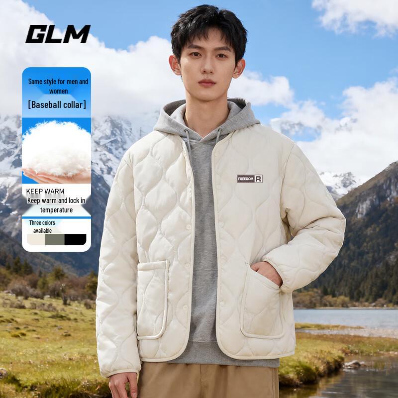 

GLM Men s Baseball Collar Padded Jacket XL