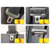 Car Silicone Safety Belt Buckle Covers Seat Clip Frame For Subaru XV Forester BRZ Outback Legacy Interior Accessories