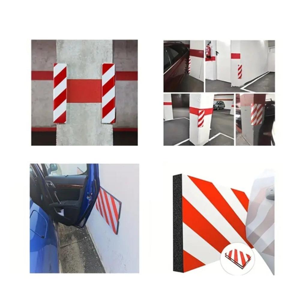 Parking Auto Door Protector Garage Wall Protector Foam Edge Warning Sign Door Protection Corner Bumper Foam Anti Scratch