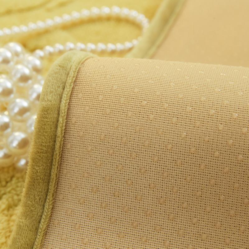 Winter Plush Jacquard Rose Sofa Cushion Anti-Slip Universal Simple Modern Seat Cushion Genuine Leather Cover Cover Cloth Towel