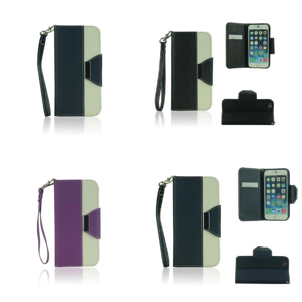 Iphone Flip Cover Pu Leather Case With Handmade Craft For Stylish Protection