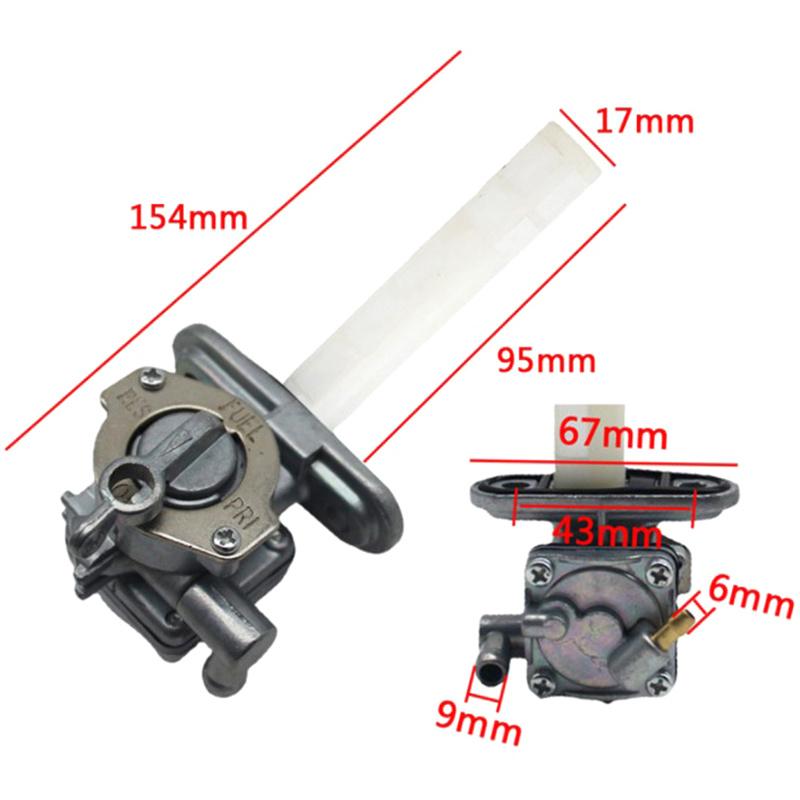 Motocykl Spínač palivového ventilu Petcock Podtlakový kohoutek Benzínový kohoutek Pro Katana GS450 450 550 650 750 850 GSX600F GSX750F