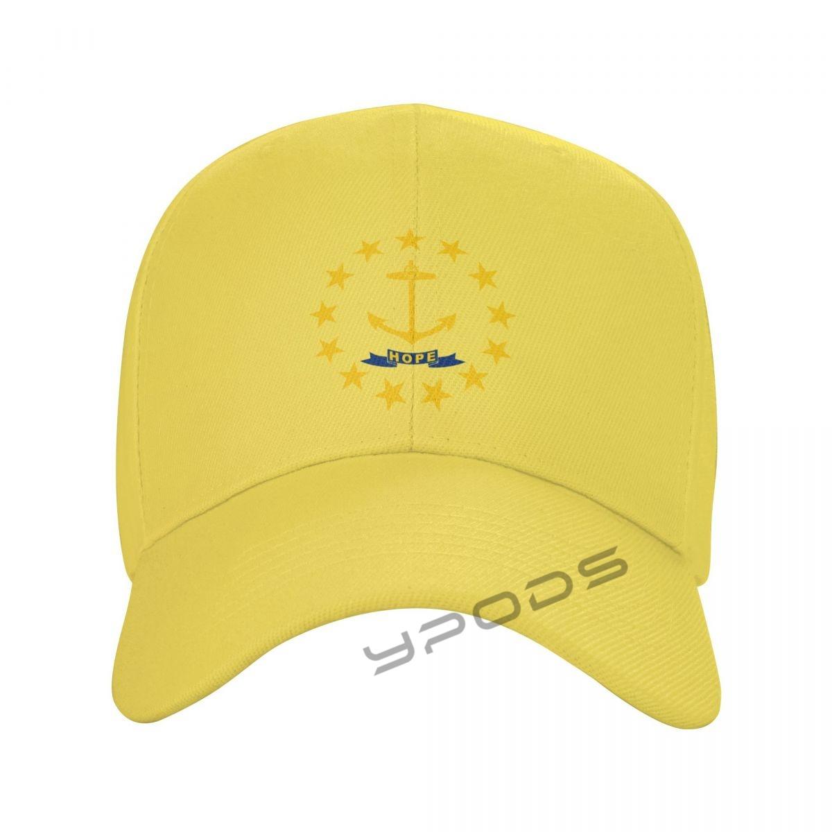 

Мужские бейсболки с флагом штата Род-Айленд, женская летняя кепка Snapback, регулируемая спортивная шляпа от солнца на открытом воздухе One Size