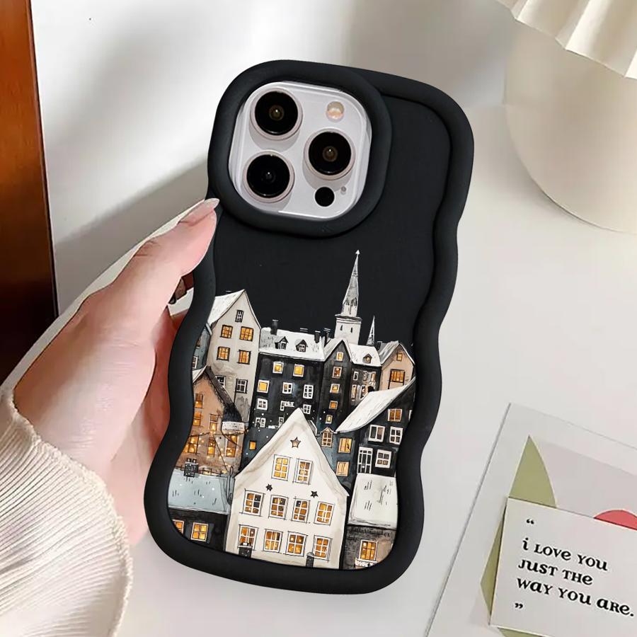 Case for iPhone 16 Pro Max 8 12 14 15 Plus 11 XR 13 17 Air Soft Phone Cover Christmas Santa Claus
