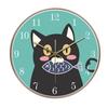 Cartoon Quartz Wall Clock Cute Animals Hanging Wall Clock Living Room Children's Room Kindergarten Decoration Loudspeaker Mute