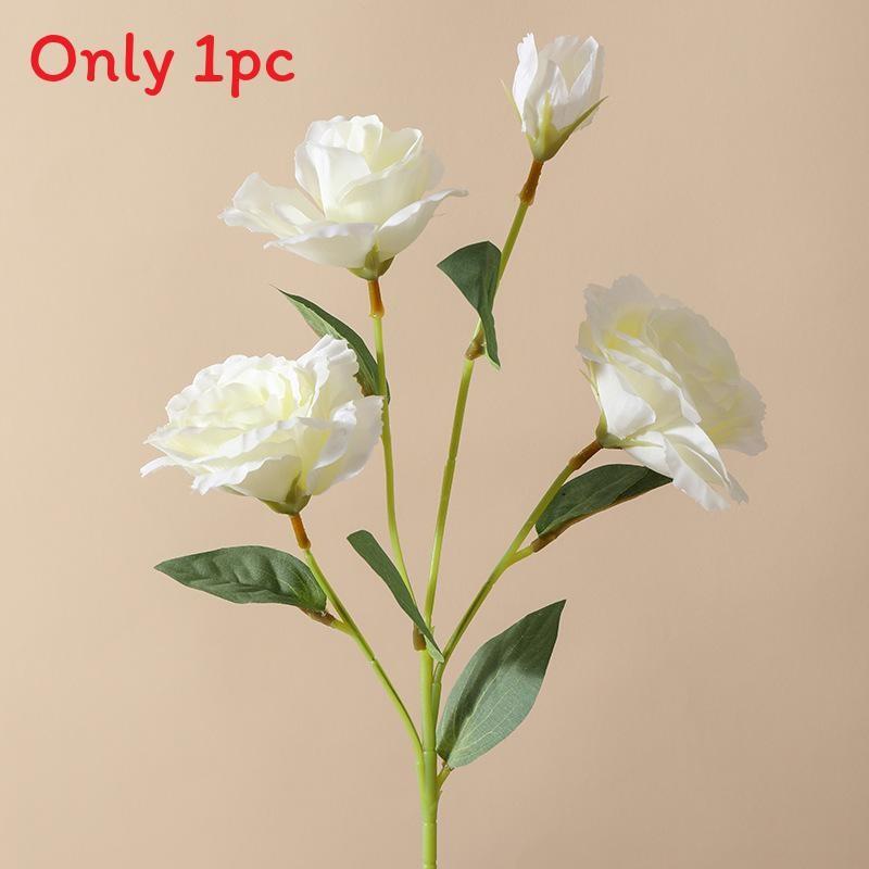 Luxury Silk Eustoma Floral Centerpiece For Wedding Decor Home Photography Styling