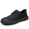 Spring/fall High quality casual shoes men's luxury board shoes leisure shoes brown lace-up sneakers men's driving shoes Moccasin