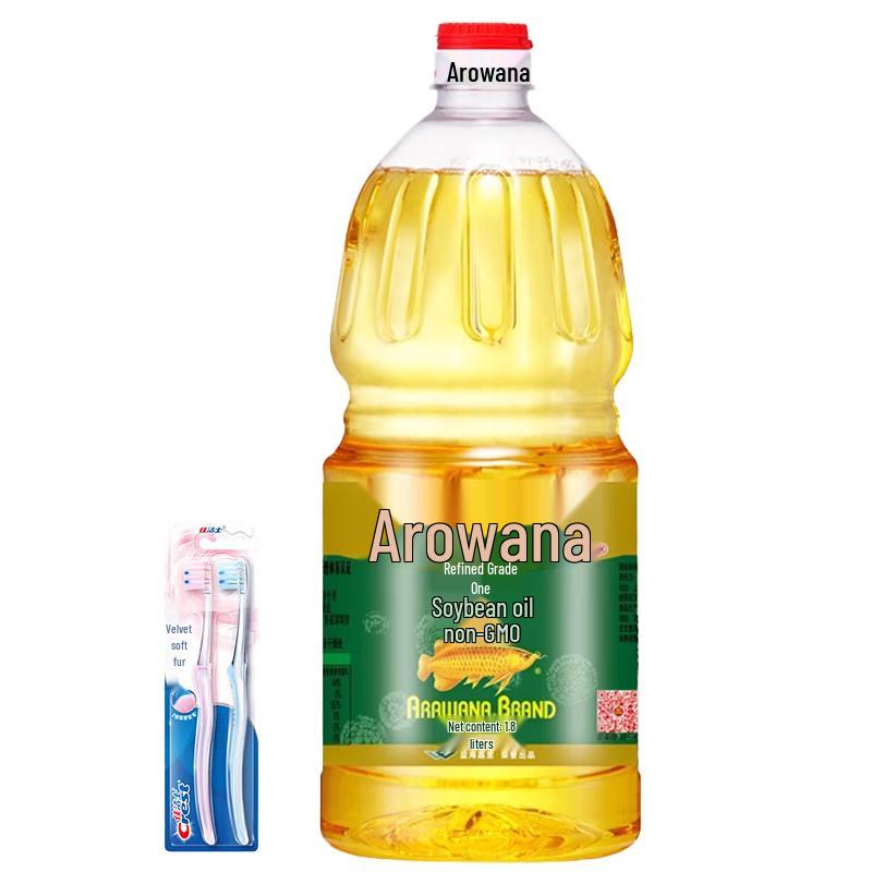 Набор из двух зубных щеток Crest Velvet Gum Care и соевого масла Arowana