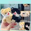 Cat Plush Keychain Set With Cute Cartoon Design For Gift And Collectors