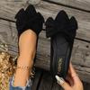 Women Flats Shoes Summer Bow  Toe Female Loafers Fashion Sneakers Casual Shallow Breathable Shoes