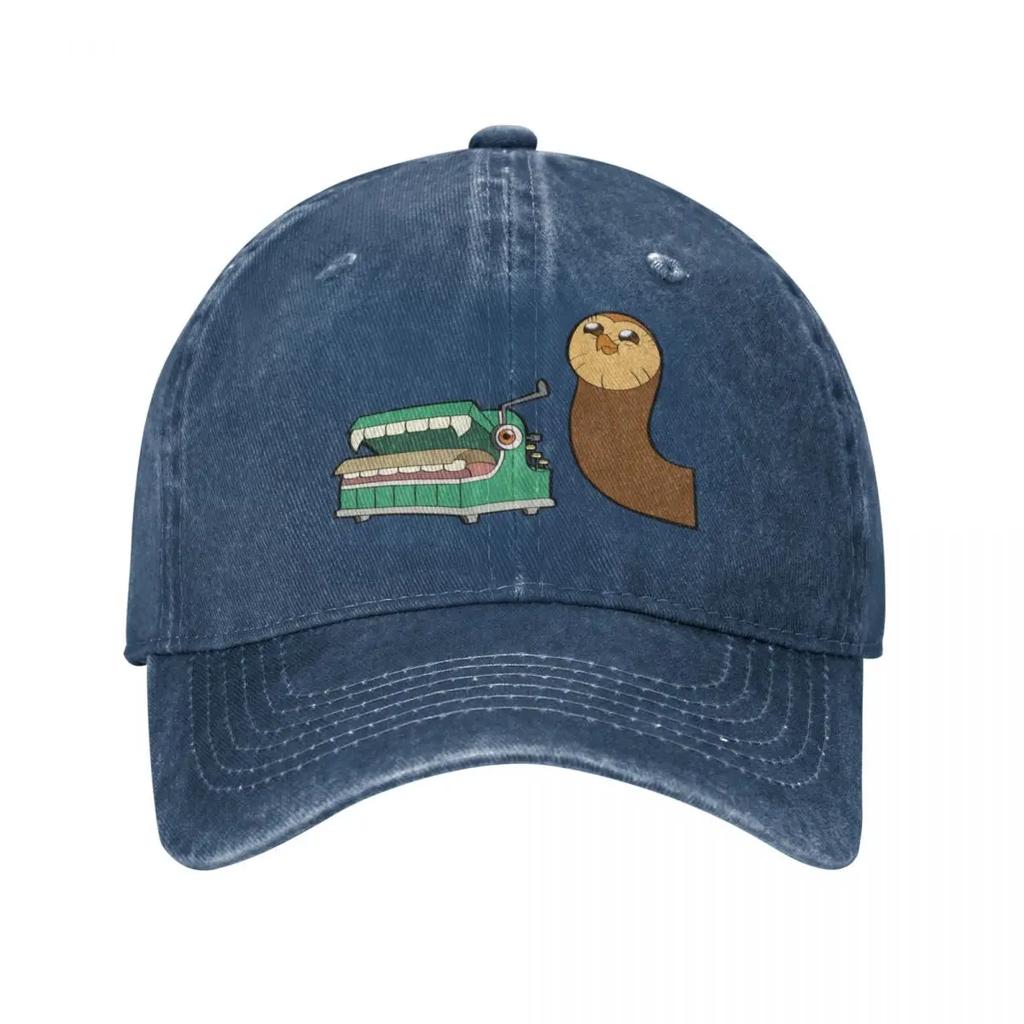 Hooky and his Typewriter Baseball Cap Sunhat Icon Designer Hat Women'S Hat Men'S