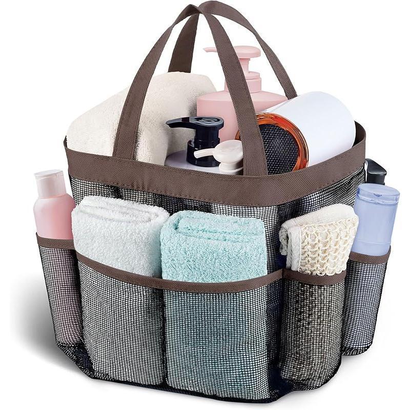 S9253 Portable Mesh Shower Caddy Bag - New Style Wash Bag