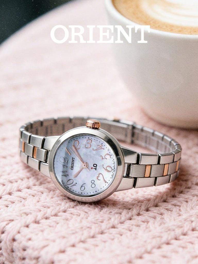 Orient Rose Gold Damenuhr Quarz SWD02001W0