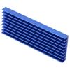 Q28*6*71,5 Trzy otwory aluminiowy radiator chłodzący do układu scalonego na płytce drukowanej