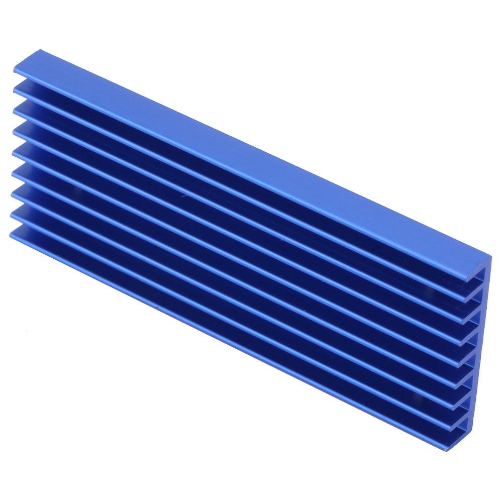 Q28*6*71,5 Trzy otwory aluminiowy radiator chłodzący do układu scalonego na płytce drukowanej