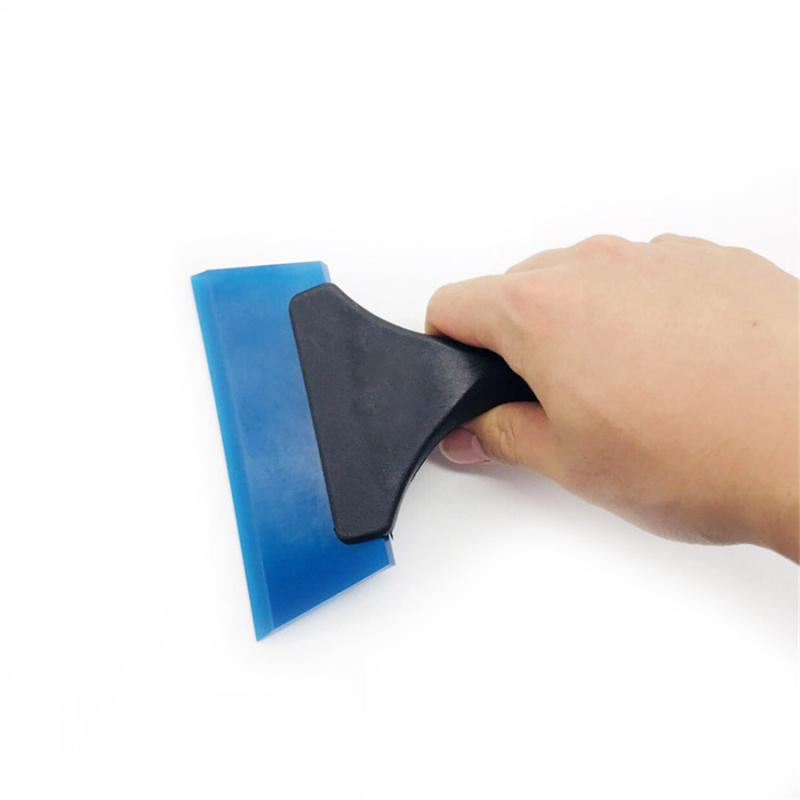 Car Cleaning Tool Kit: 2 pcs Snow and Ice Scraper Windshield Wiper Vinyl Film Tinting Machine Film Pasting Tool