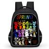 Rhythm Box Sprunki Hra Anime Batoh Studentský Školní Taška Počítačová Taška