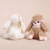 Poodle Doll Pendant Keychain Plush Toy Birthday Gift Girls Bag Pendant Cute Doll