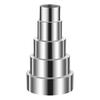 Stainless Steel Ventilation Pipe Fittings Silver Ducting Connector New Ventilating Pipe Connector