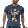 Paper Lara Croft Tshirt Large Size Casual Tee Shirt