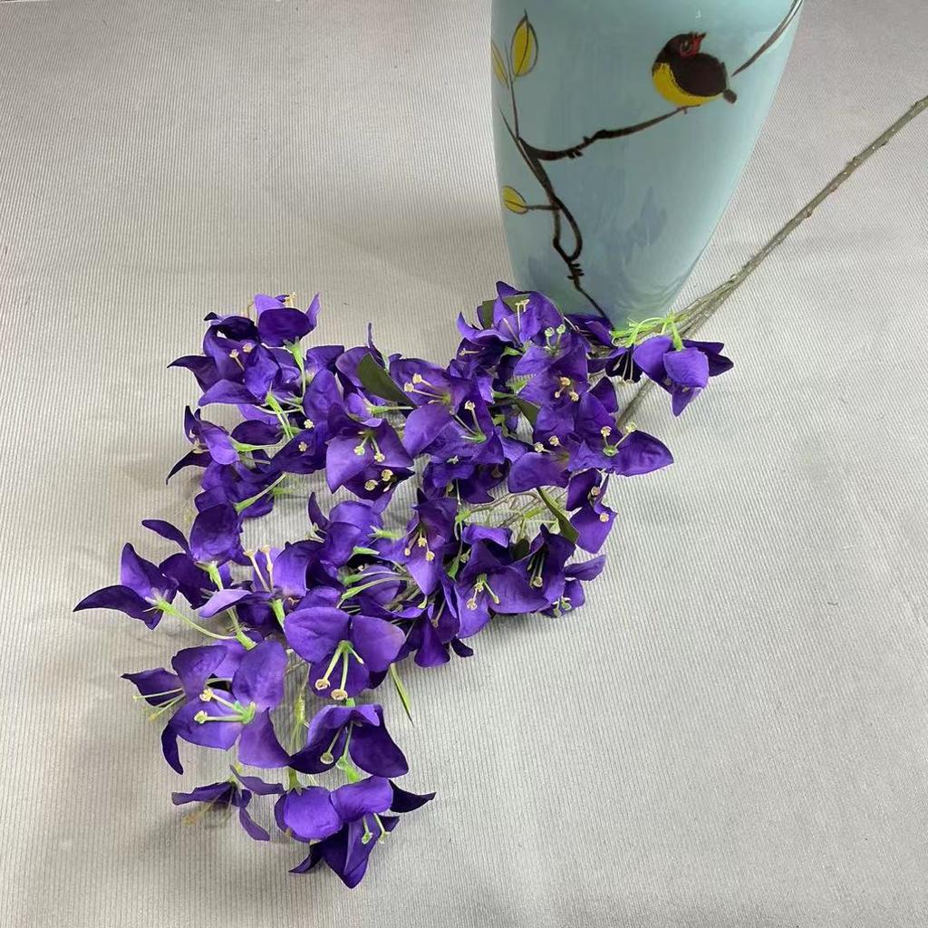 10pcs Artificial Bougainvillea Flower Silk Bougainvillea Tree Branch