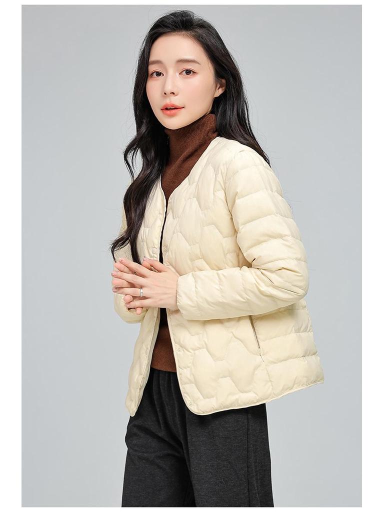 2025 Fall/Winter Women's Lightweight Versatile Down Jacket - Essential Warm School Uniform Layer