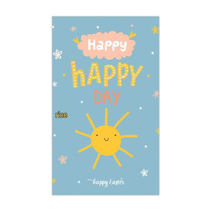50-Pack Creative Birthday Celebration Cards for Party Decorations and Gifts
