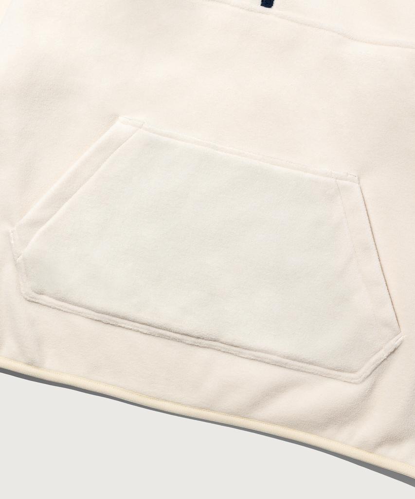 Champion Heritage Polartec Loose Fit Half Zip Fleece Ecru