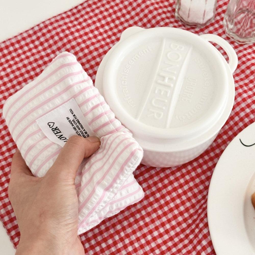 2Pcs/Set Korean Cotton Coaster Heat Insulation Teapot Pad Home Accessories Mug Pad  Living Room