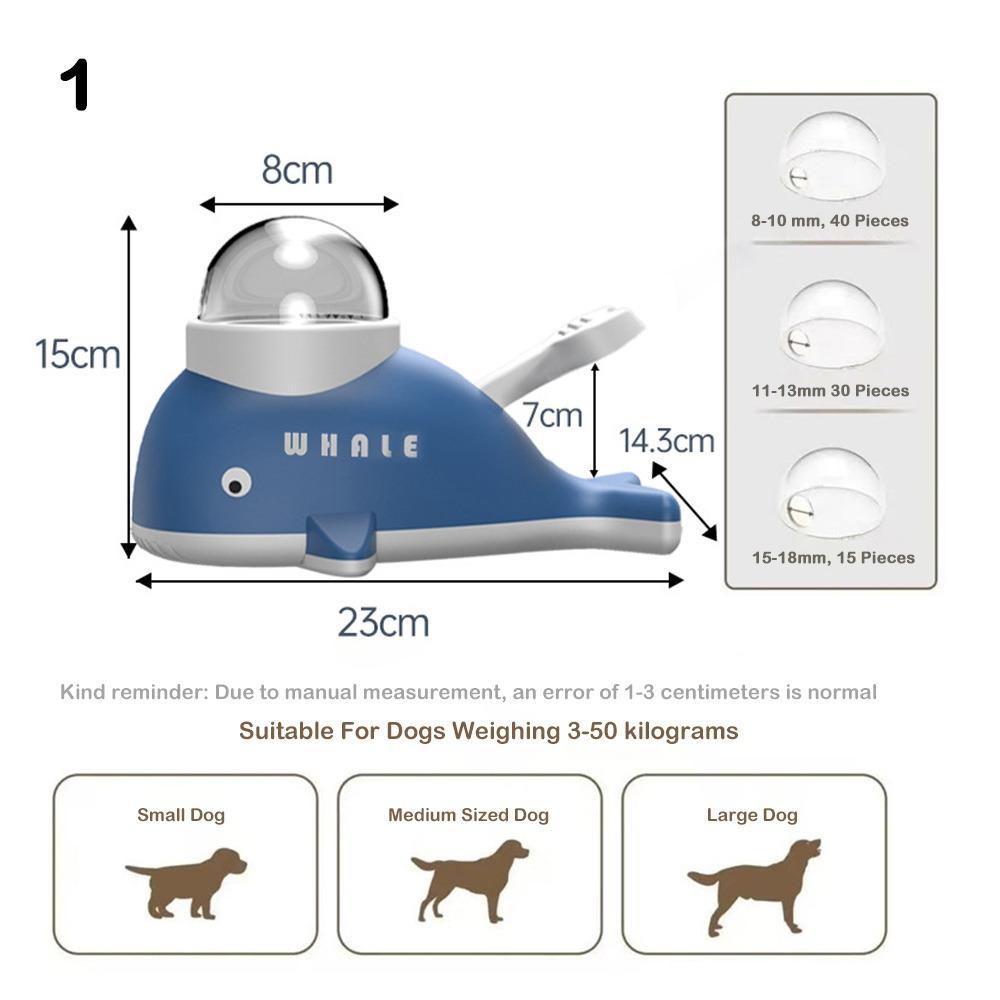 

Нескользящая основа Диспенсер лакомств Замороженный лиофилизированный Запускатель Игрушка для высыпания корма Тренировка питомца PP