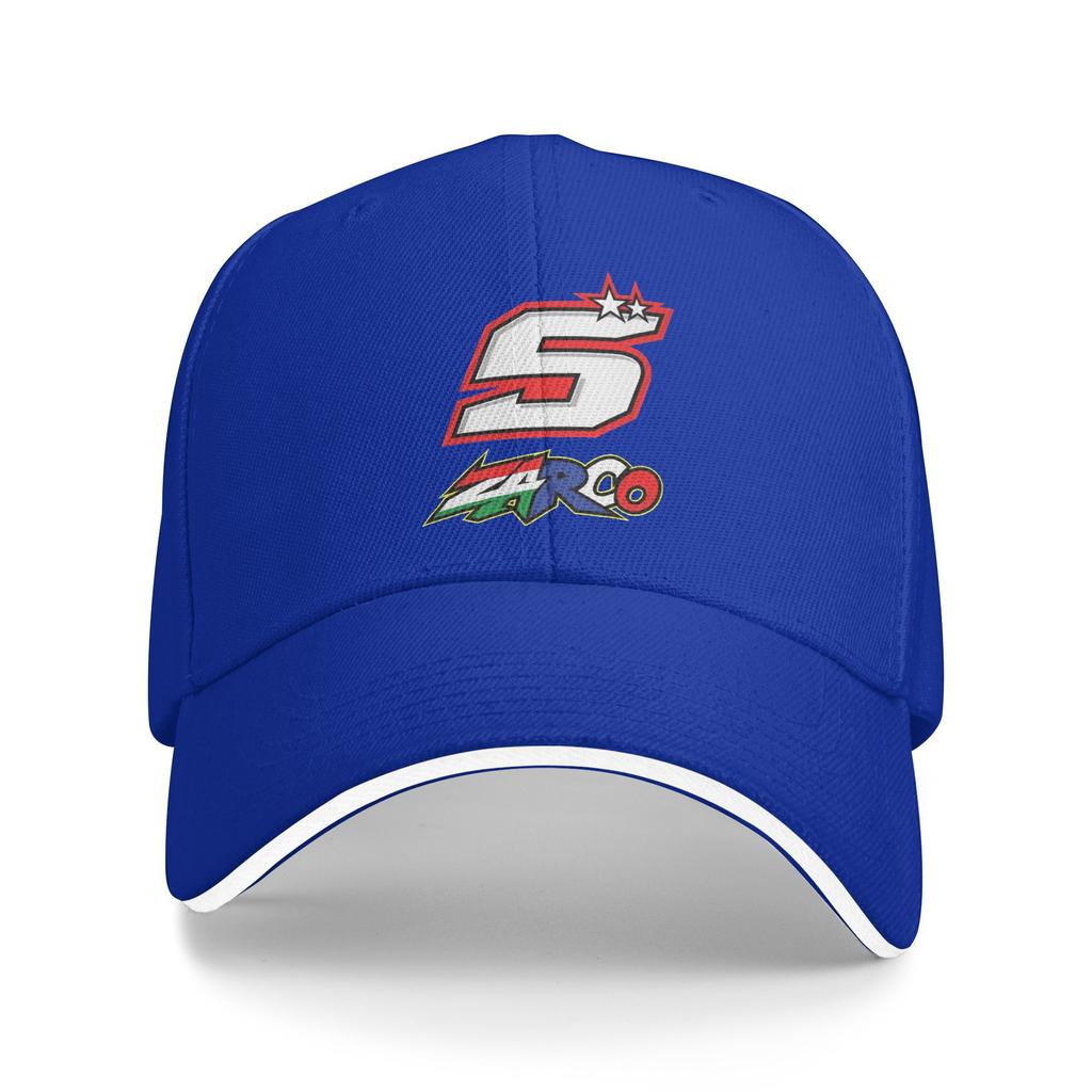 2025 Johann Zarco No 5 Sun Baseball Cap  Summer y2k Cute Trucker Hat For Unisex Unisex Tennis Skate Baseball Caps
