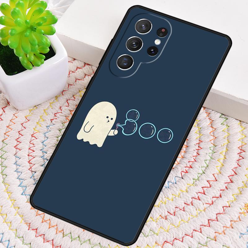 Ghosts Funny Silicone Phone Case For Samsung Galaxy note 10 pro S26 S25 S24 S23 S22 S21 Plus S25Ultra Capa Cover