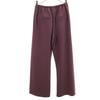 Mila Owen Wrinkle-free Easy pants Purple Women Used