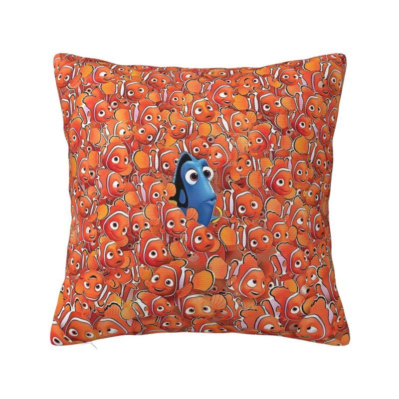 Anpassat Disney-film Hitta Nemo Kuddfodral 40x40cm Soffa Anime Kawaii Modernt Kuddfodral Bil Kuddfodral