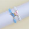 Fashion European American Style Butterfly Enamel Jewelry Four Piece Set For Women